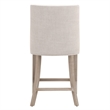 Duet Counter Stool - LiveSmart Peyton-Pearl and Bisque French Linen Fabric