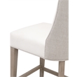 Duet Counter Stool - LiveSmart Peyton-Pearl and Bisque French Linen Fabric