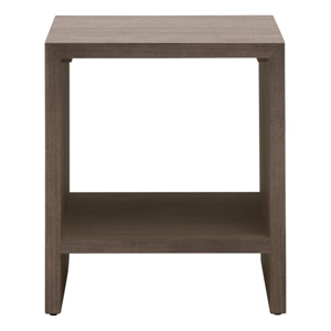 Essentials For Living Dovetail End Table in Espresso