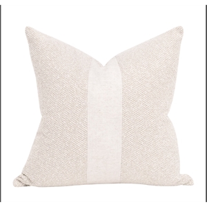 Essentials For Living The Split Decision 22&quot Essential Pillow Set of 2 in Beige