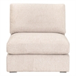 Essentials For Living Daley Modular Armless Chair in Espresso