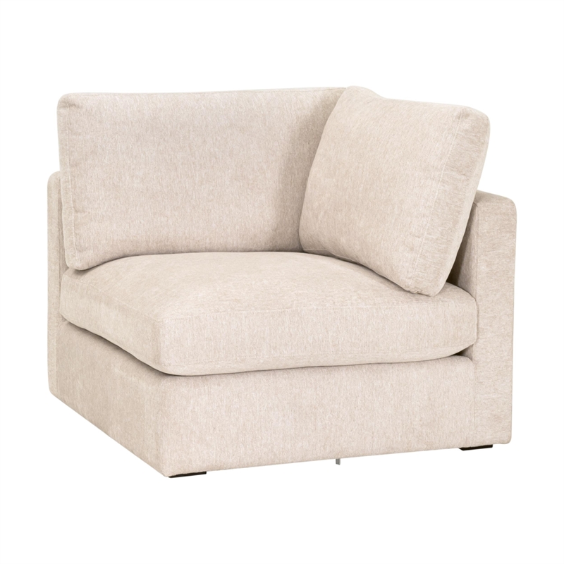 Essentials For Living Daley Modular Corner Chair in Espresso