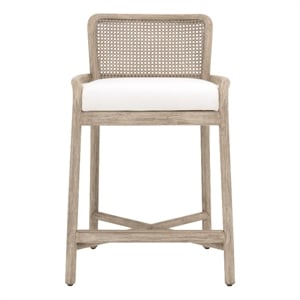 Essentials For Living Avalon Counter Stool in Natural Gray