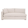 Essentials For Living Newport Outdoor Modular 2-Seat Left Track Arm Sofa in Sand
