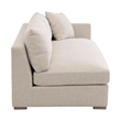Essentials For Living Newport Outdoor Modular 2-Seat RightTrack Arm Sofa in Sand