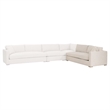 Essentials For Living Newport Outdoor Modular 2-Seat RightTrack Arm Sofa in Sand