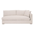 Essentials For Living Newport Outdoor Modular 2-Seat RightTrack Arm Sofa in Sand