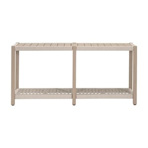 Essentials For Living Wrap Outdoor Console Table in Oat