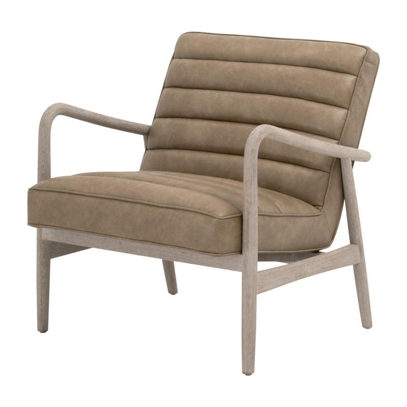 Star International Tahoe Club Chair in Ivanhoe Toast and Natural Gray Oak