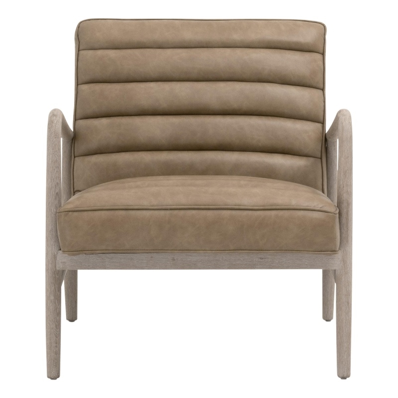 Star International Tahoe Club Chair in Ivanhoe Toast and Natural Gray Oak