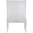 NovaSolo Provence Secretary Desk in Pure White