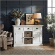 NovaSolo Halifax 2 Basket Buffet in Pure White