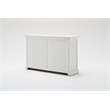 NovaSolo Halifax Sliding Door Buffet in Pure White