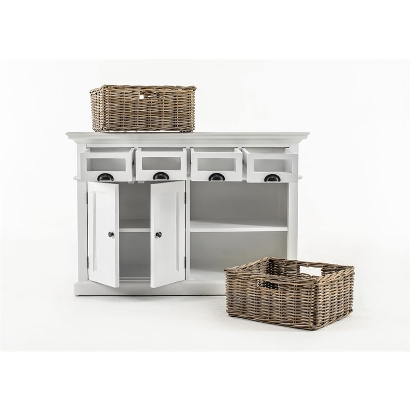NovaSolo Halifax Kitchen Buffet in Pure White