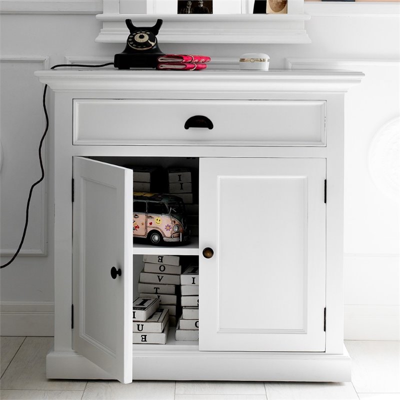 NovaSolo Halifax Medium Buffet in Pure White