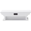 NovaSolo Halifax Short Floating Wall Shelf in Pure White