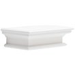 NovaSolo Halifax Short Floating Wall Shelf in Pure White
