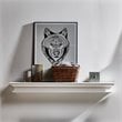 NovaSolo Halifax Long Floating Wall Shelf in Pure White