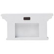 NovaSolo Halifax 2-Hook Coat Rack in Pure White