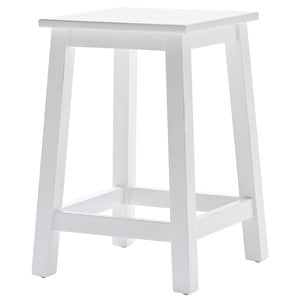 NovaSolo Halifax Bar Stool in Pure White