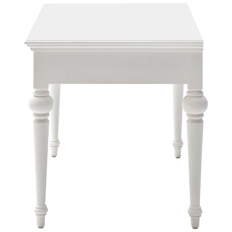 NovaSolo Provence Writing Desk in Pure White
