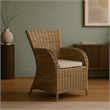 NovaSolo Wickerworks Rook Dining Chair with Cushion (Set of 2)