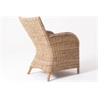 NovaSolo Wickerworks Rook Dining Chair with Cushion (Set of 2)