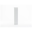 NovaSolo Bookcase with 5 Shelves Halifax Solid Wood in White