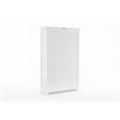 NovaSolo Bookcase with 5 Shelves Halifax Solid Wood in White