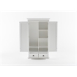 NovaSolo Halifax Wardrobe Solid Wood in White