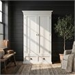 NovaSolo Halifax Wardrobe Solid Wood in White