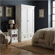 NovaSolo Halifax Wardrobe Solid Wood in White