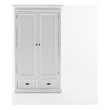 NovaSolo Halifax Wardrobe Solid Wood in White