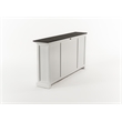 NovaSolo Buffet Console Table Halifax Contrast in White and Black