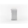 NovaSolo Buffet with 5 Doors Provence Solid Wood in White