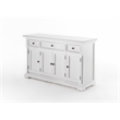 NovaSolo Buffet with 4 Doors 3 Drawers Provence in White