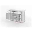 NovaSolo Buffet with 4 Doors 3 Drawers Provence in White