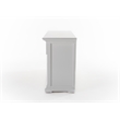NovaSolo Buffet with 4 Doors 3 Drawers Provence in White