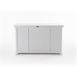 NovaSolo Buffet with 4 Doors 3 Drawers Provence in White