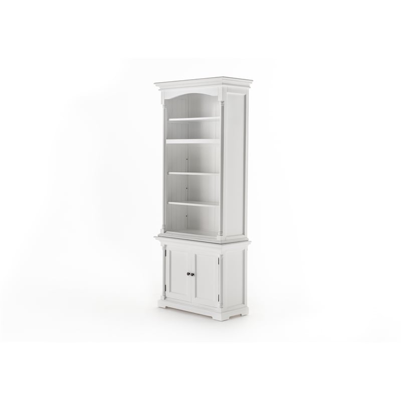 NovaSolo Single-Bay Hutch Unit Provence in White