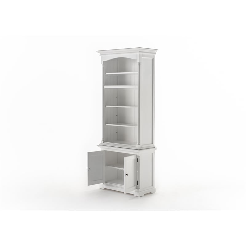 NovaSolo Single-Bay Hutch Unit Provence in White