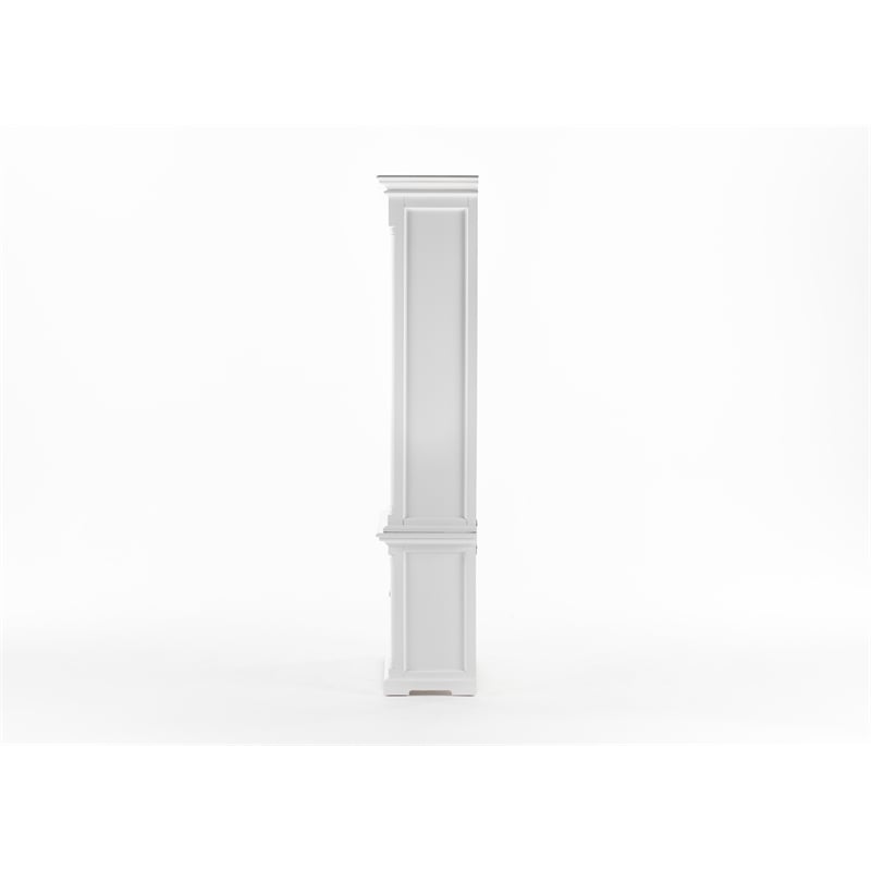 NovaSolo Single-Bay Hutch Unit Provence in White