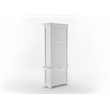 NovaSolo Single-Bay Hutch Unit Provence in White