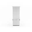 NovaSolo Single-Bay Hutch Unit Provence in White