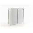 NovaSolo Hutch Bookcase Unit Skansen Solid Wood in White