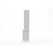 NovaSolo Hutch Bookcase Unit Skansen Solid Wood in White