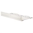Leo & Lacey Transitional Solid Wood Twin Raised Panel Trundle in White