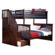 Leo & Lacey Twin Over Full Staircase Bunk Bed
