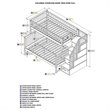 Leo & Lacey Twin Over Full Staircase Bunk Bed