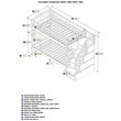 Leo & Lacey Twin Over Twin Staircase Bunk Bed
